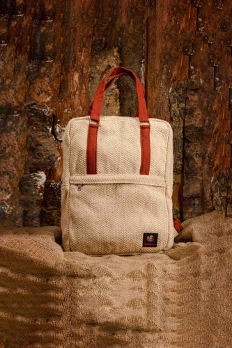 Stylish Kosh Hemp Backpack by Buddhaland UK