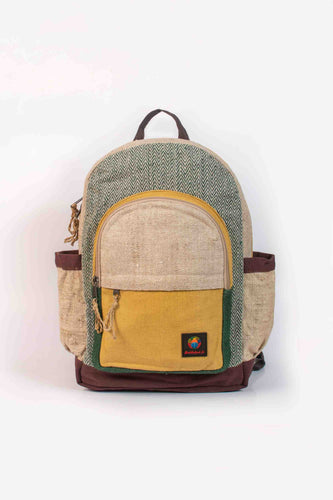 Stylish Dara Hemp Backpack by Buddhaland UK