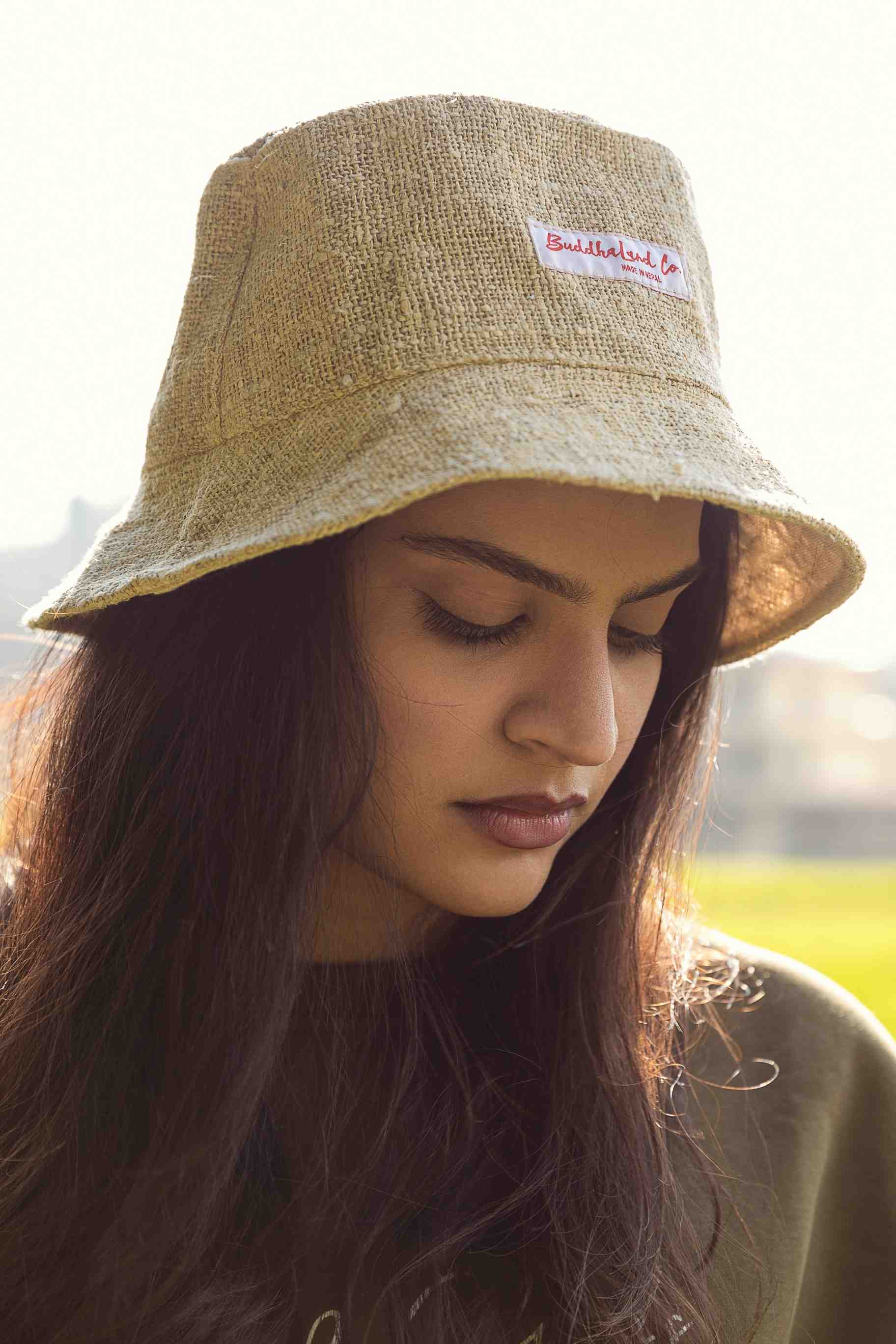 Hemp Bucket Hat by Buddhaland UK