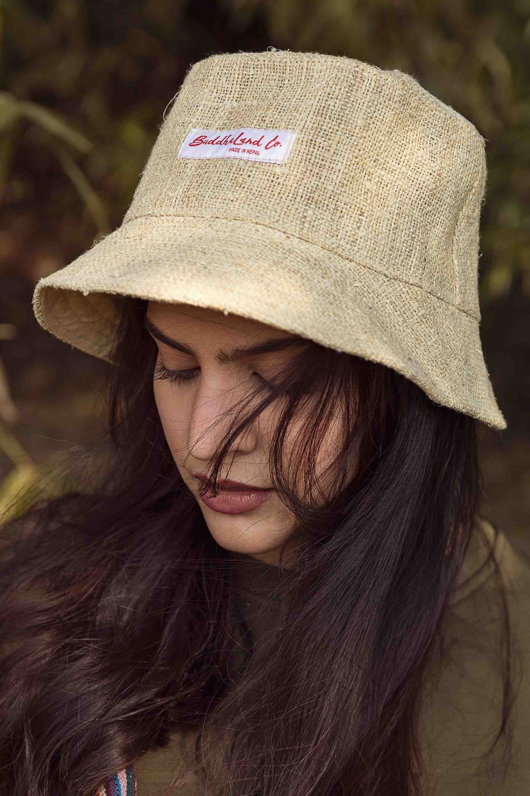 Hemp Bucket Hat by Buddhaland UK